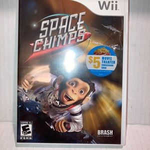 Space Chimps (Nintendo Wii, 2008) (slight Tear On Seal)
